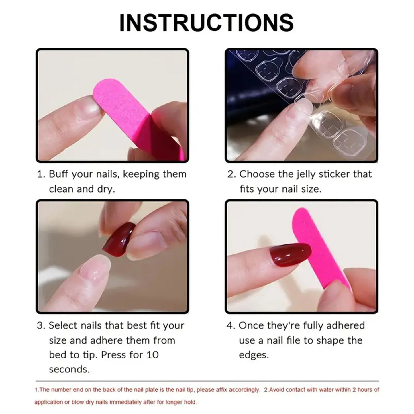 Handmade Press on Nails 10pcs