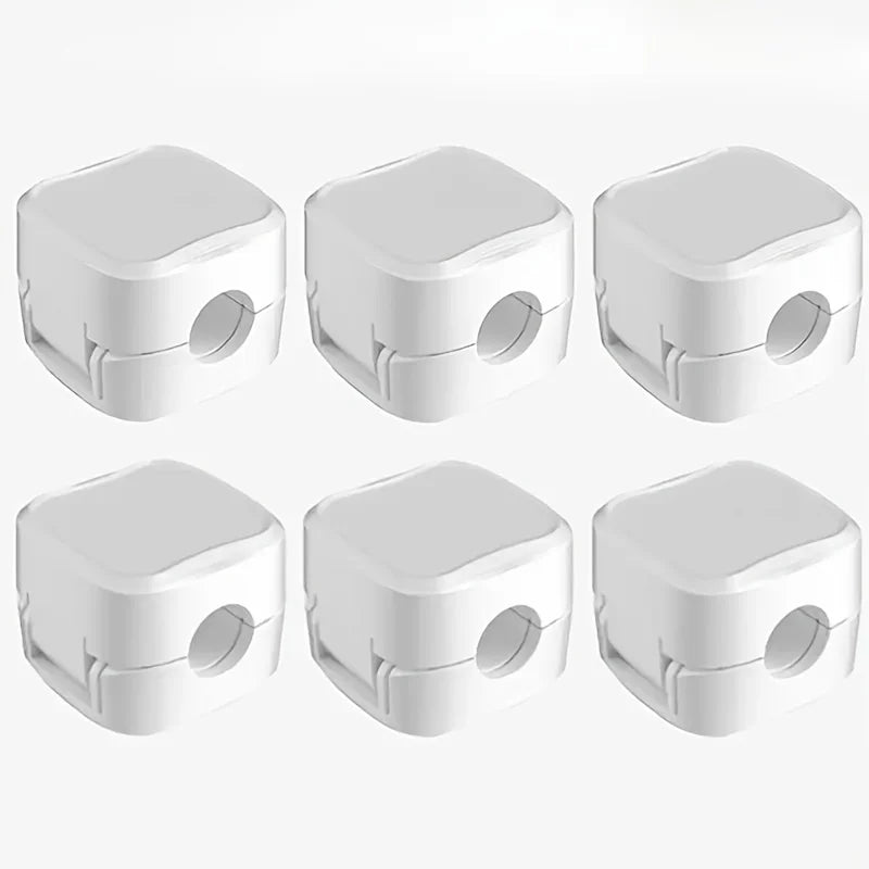 Magnetic Cable Organizer – Compact Cord Holder Clips for Desk & Appliances