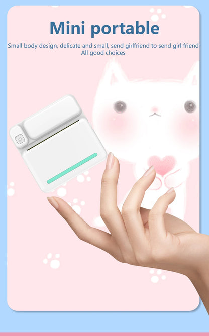 Portable Mini Bluetooth Photo Printer