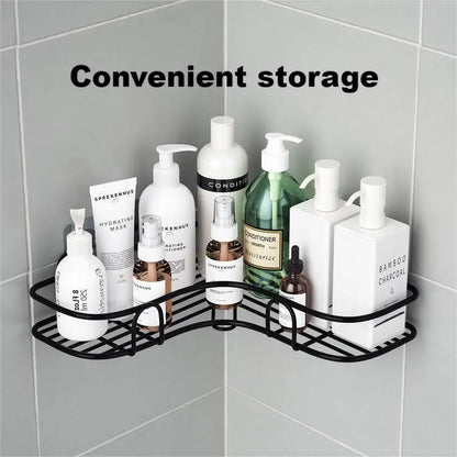 Bathroom / Kitchen Corner shelf - No Punch Wall