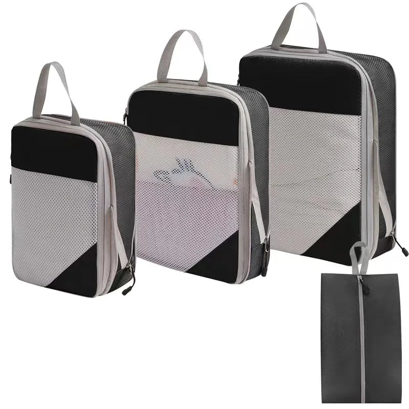 Luggage Packing Cubes – Expandable Compression Organizers for Suitcases & Trips