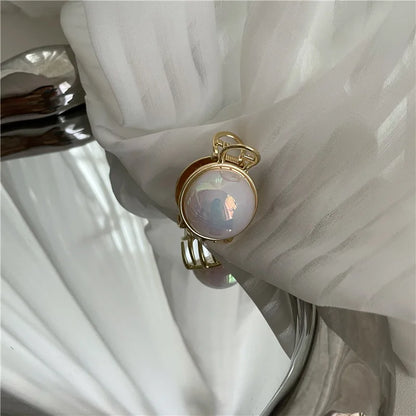 Round Pearl Claw Clips