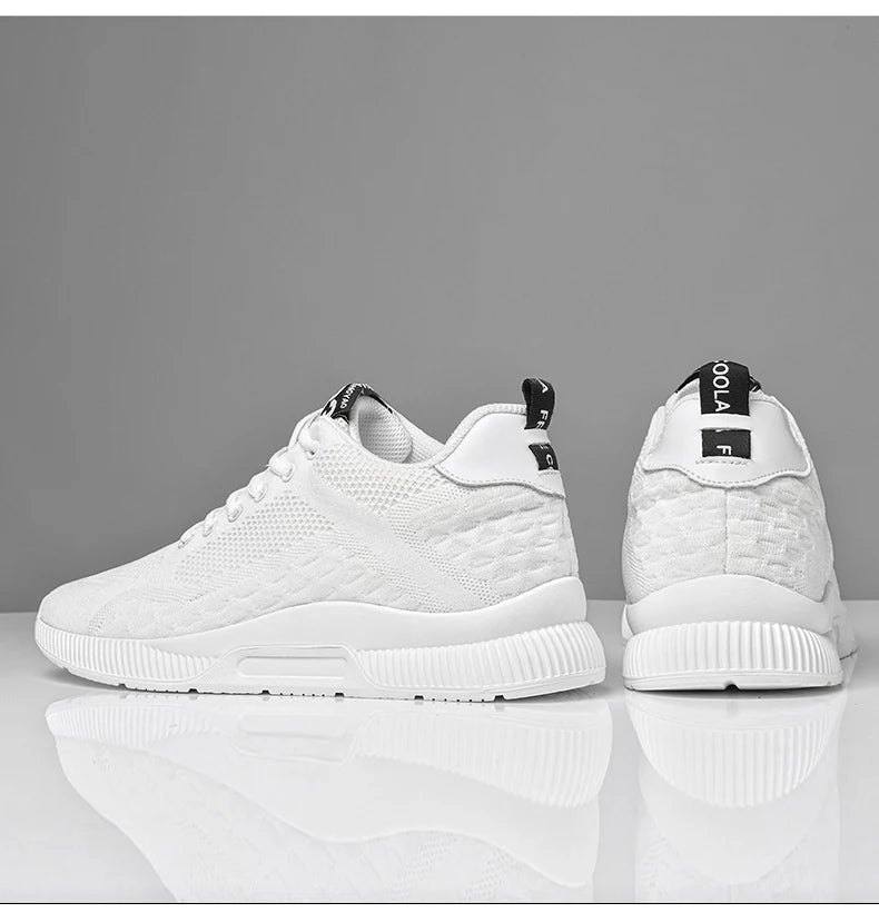 Men Sneakers With Hidden Heels