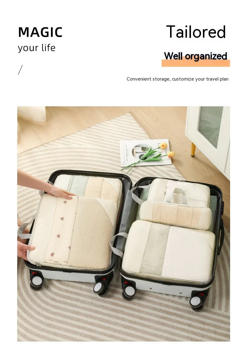 Luggage Packing Cubes – Expandable Compression Organizers for Suitcases & Trips