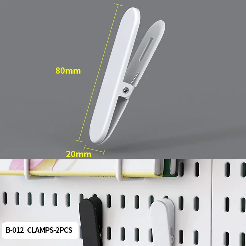 Pegboard Wall Display Kit – Modular Punch-Free Panels for Craft Room & Office Storage