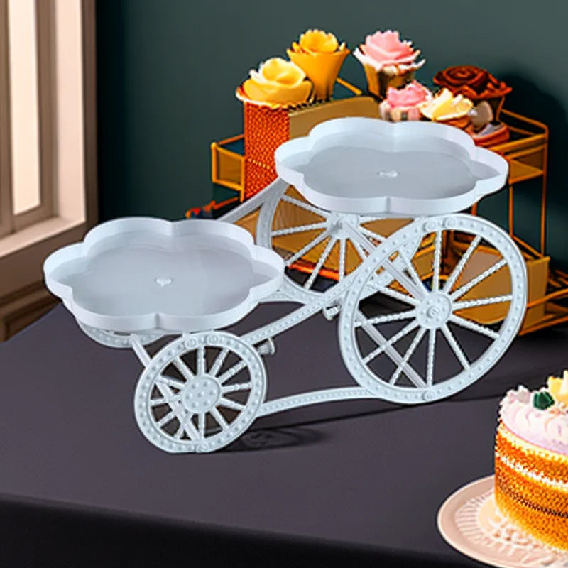 Two Layer Dessert Cake Decorative Rack