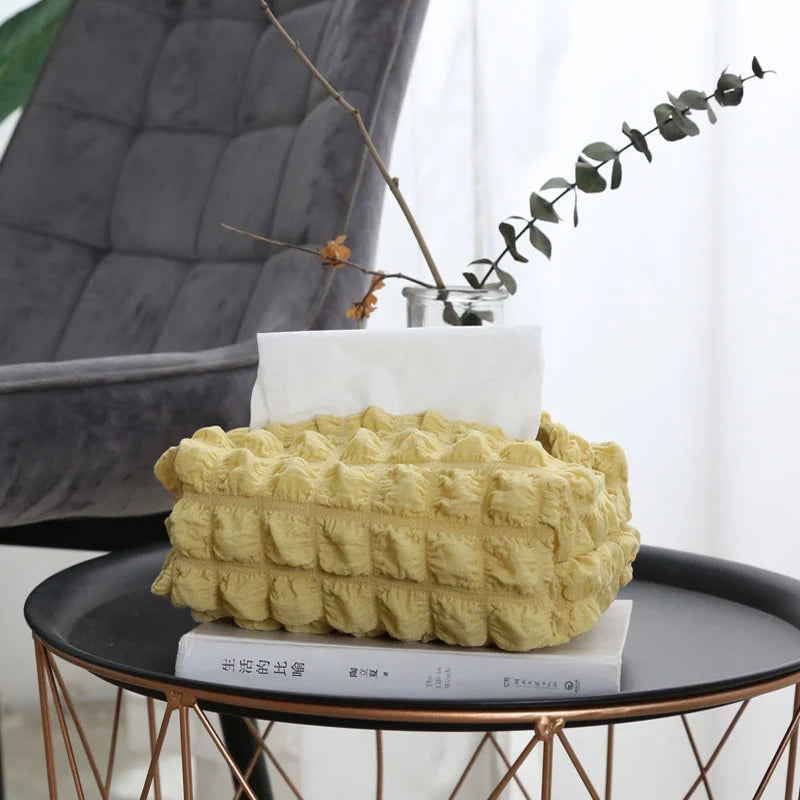 Pineapple Pattern Tissue Box