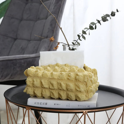 Pineapple Pattern Tissue Box