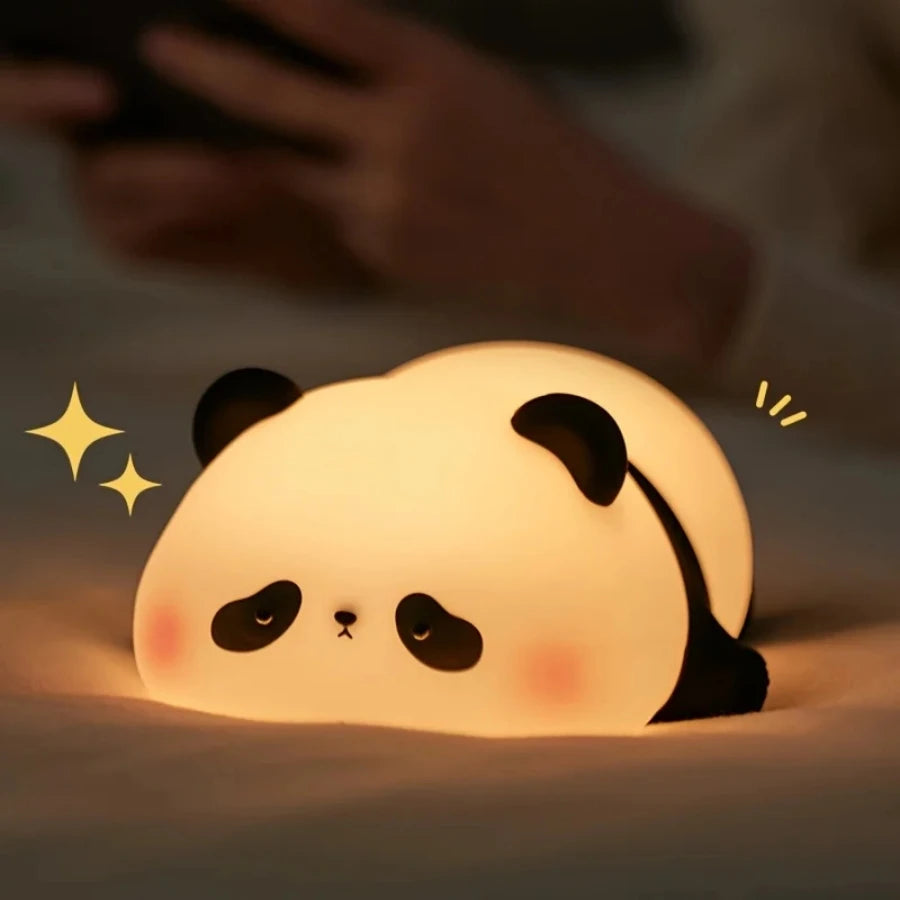 Silicone Bunny Night Light – Touch Sensor Lamp for Kids, Babies & Nursery Decor