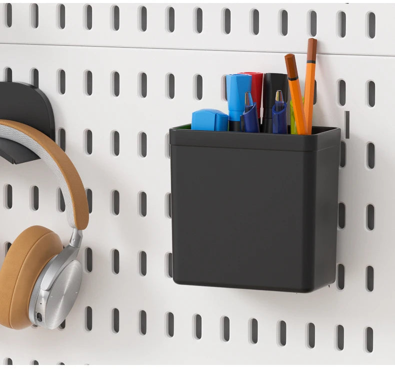 Pegboard Wall Display Kit – Modular Punch-Free Panels for Craft Room & Office Storage