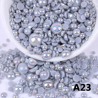 Random Mix  Beads Imitation Pearl