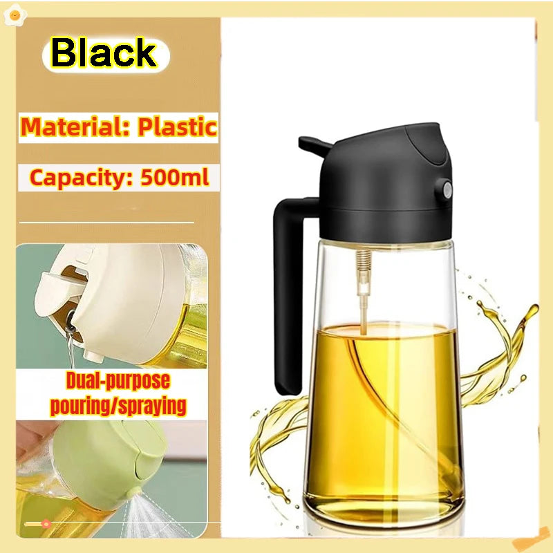 Kitchen Oil Spray Bottle, Multipurpose Refillable bottle