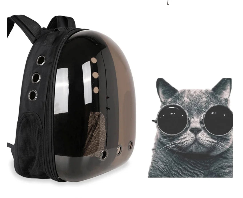 Cat Backpack – Transparent Space Capsule Carrier