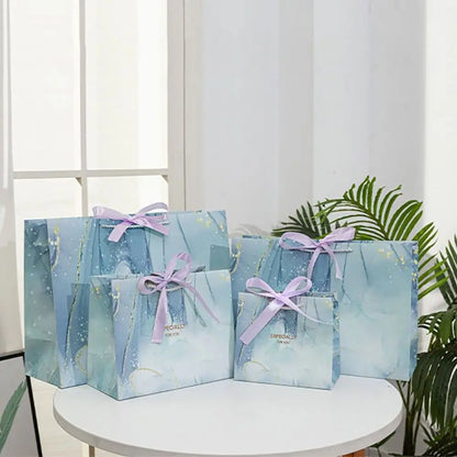 Marble Printing Gift Bag
