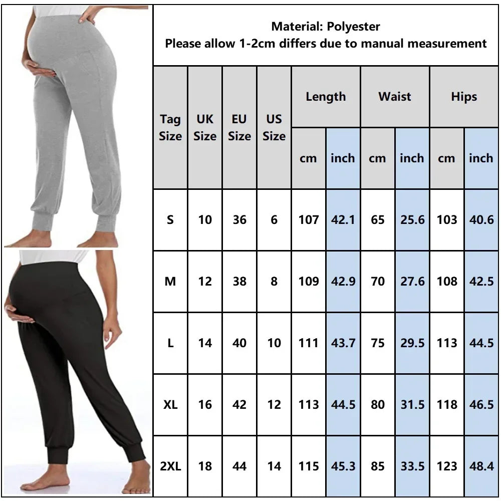 Women's High Waist Maternity Leggings