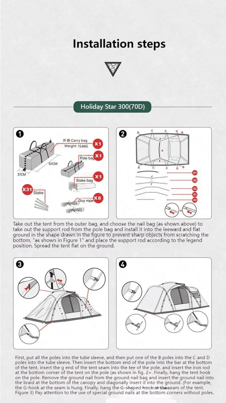 MOBI GARDEN Camping Tent