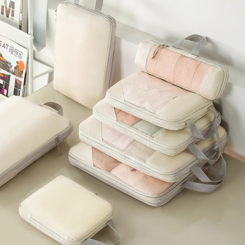Luggage Packing Cubes – Expandable Compression Organizers for Suitcases & Trips