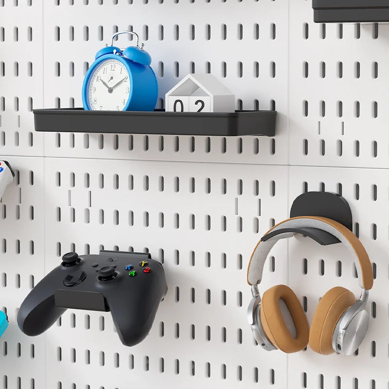 Pegboard Wall Display Kit – Modular Punch-Free Panels for Craft Room & Office Storage