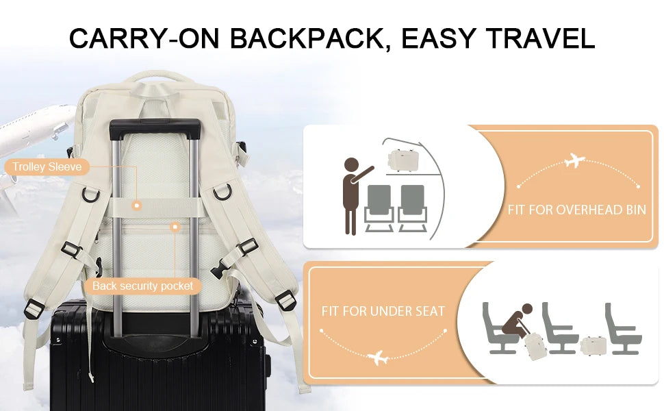 Likros Travel Backpack for Women