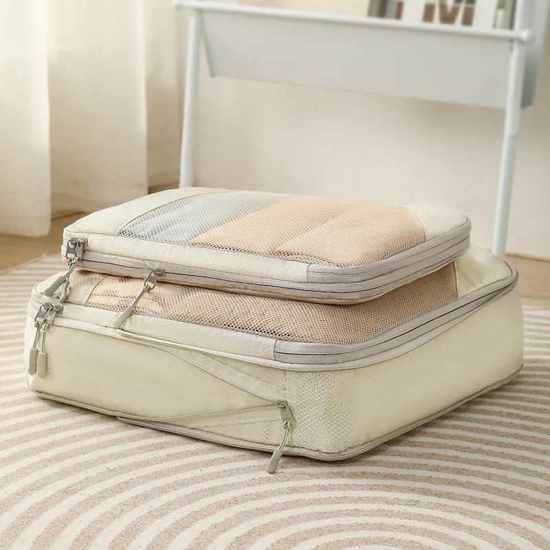 Luggage Packing Cubes – Expandable Compression Organizers for Suitcases & Trips