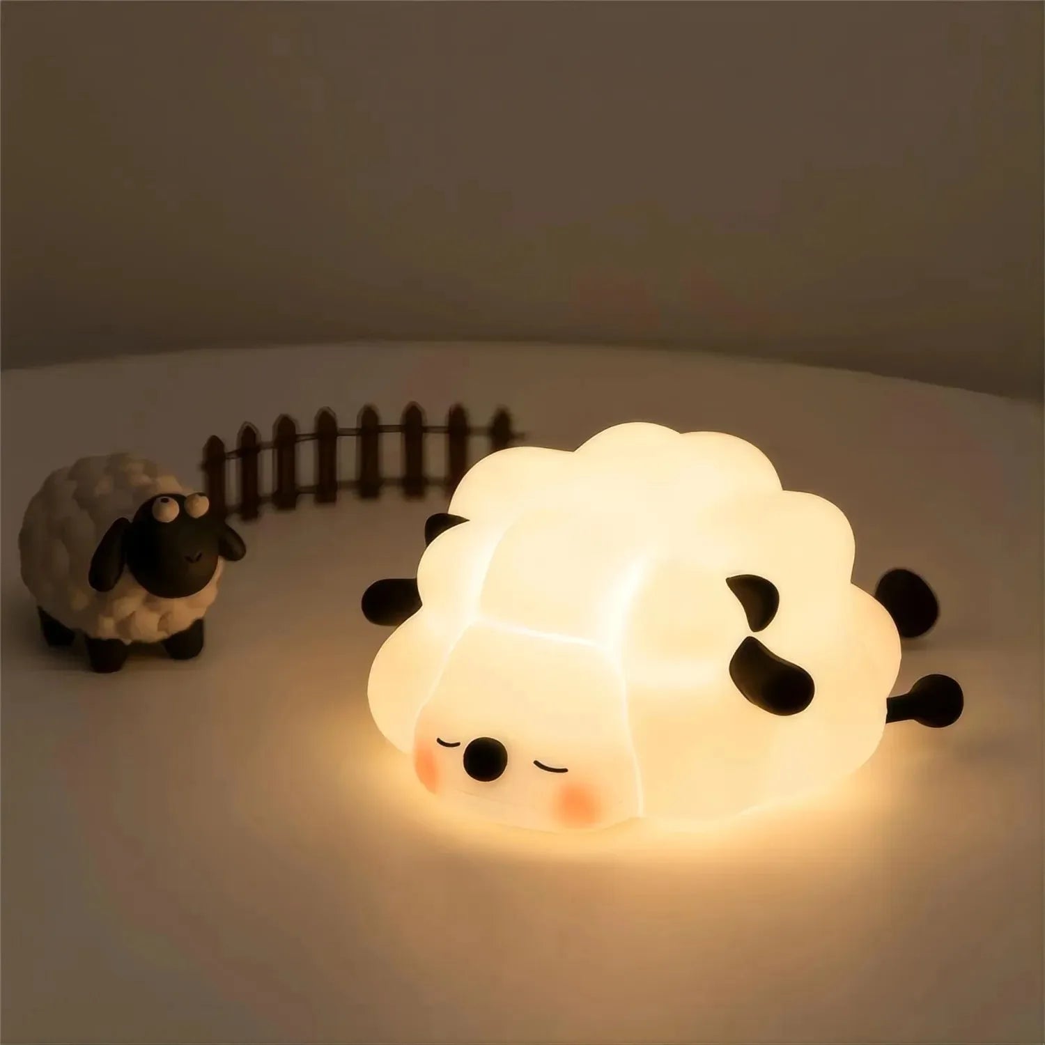 Silicone Bunny Night Light – Touch Sensor Lamp for Kids, Babies & Nursery Decor