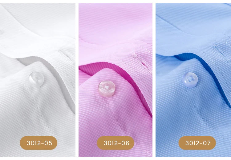 Men's Classic Long Sleeve Solid/striped  Shirts