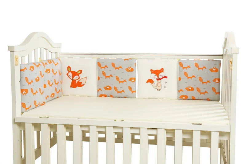 6Pcs/Set Baby Bed Protector