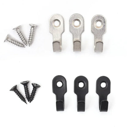 Mini Stainless Steel Hook with Screw