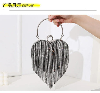 Heart Pattern  Handbag
