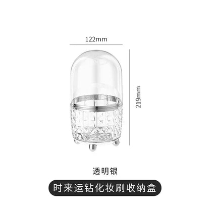 360-degree Rotating Makeup Stand for Cosmetics Storage