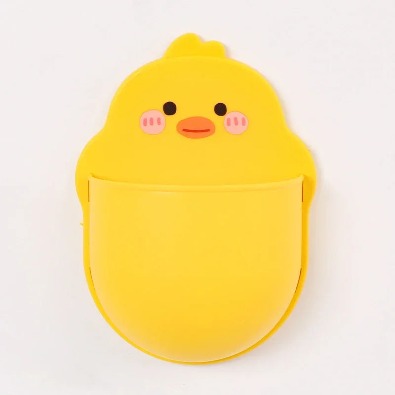 StickieBox Organizer – Cute Self-Adhesive Holder for Pens, Phones & Remotes