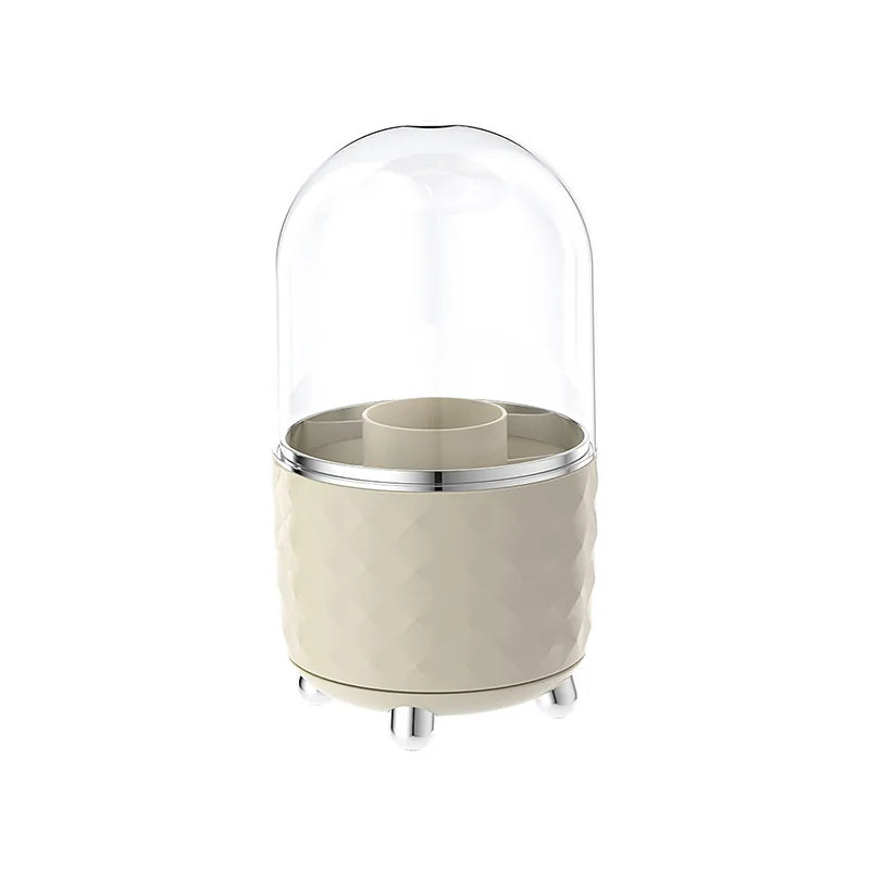 360-degree Rotating Makeup Stand for Cosmetics Storage