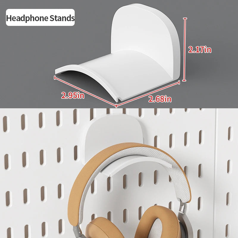 Pegboard Wall Display Kit – Modular Punch-Free Panels for Craft Room & Office Storage