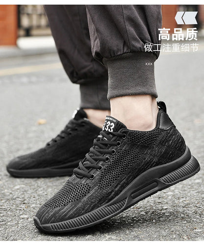 Men Sneakers With Hidden Heels