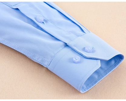 Men's Classic Long Sleeve Solid/striped  Shirts