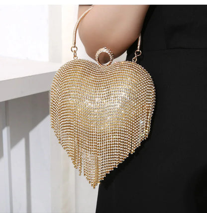 Heart Pattern  Handbag