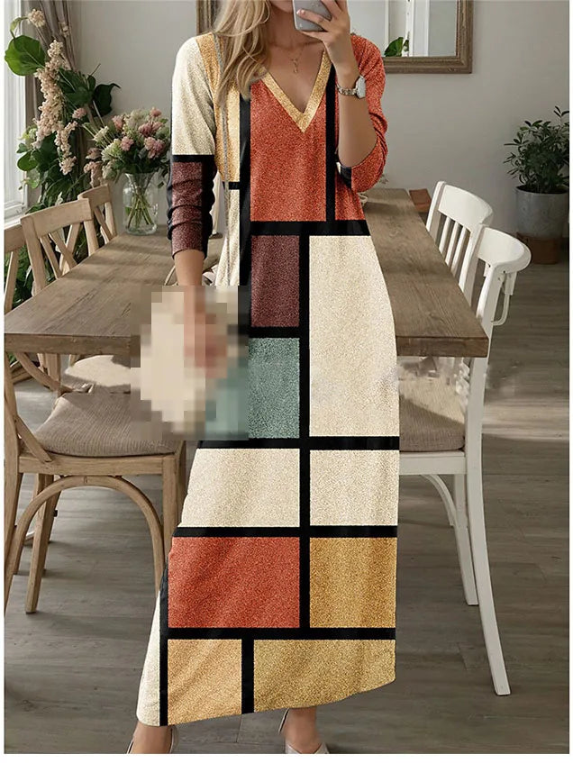 Women's  Digital Print Dress