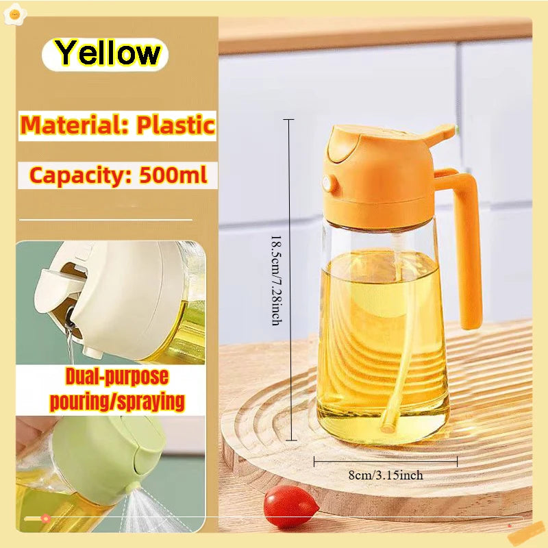 Kitchen Oil Spray Bottle, Multipurpose Refillable bottle