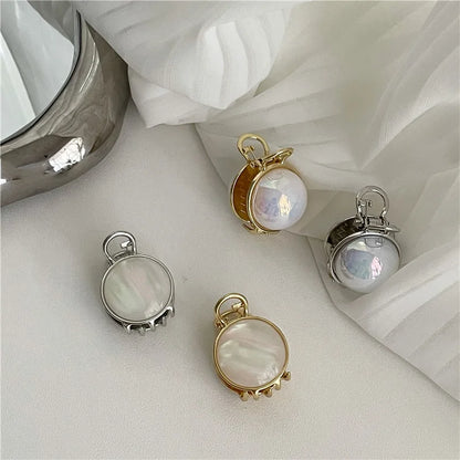 Round Pearl Claw Clips